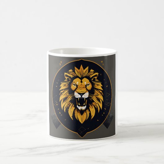 Geometric Lion Mok Collectie (Center)