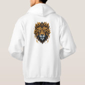 Geometric Lion Roar" T-shirt (Achterkant)