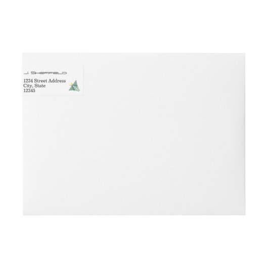 Geometric Luna Moth (Voorkant)