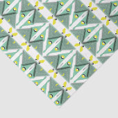 Geometric Luna Moth Tissuepapier (Detail)