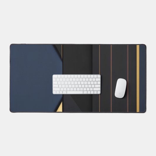 Geometric Luxury Desk Mat (Keyboard & Muis)