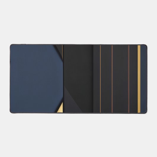 Geometric Luxury Desk Mat (Voorkant)