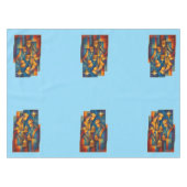 Geometric Magi - Drie Wijzen Kerstster Kunst Tafelkleed (Voorkant (Horizontaal))