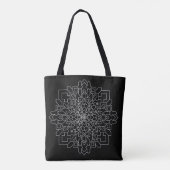 Geometric Mandala #8 Tote Bag (Achterkant)