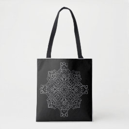 Geometric Mandala #9 Tote Bag
