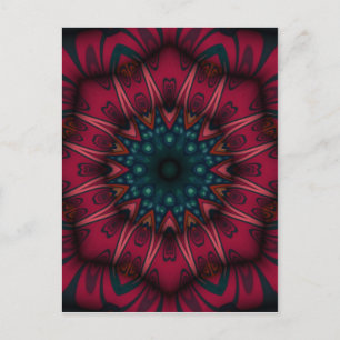 Geometric Mandala Briefkaart