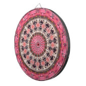 Geometric Mandala Design Dart Board Dartbord (Voorkant Rechts)