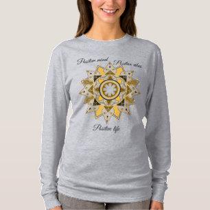 Geometric Mandala, Inspirerend T-shirt