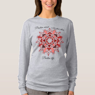Geometric Mandala, Inspirerend T-shirt