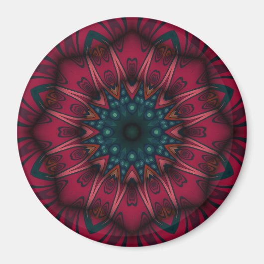 Geometric Mandala Magneet (Voorkant)