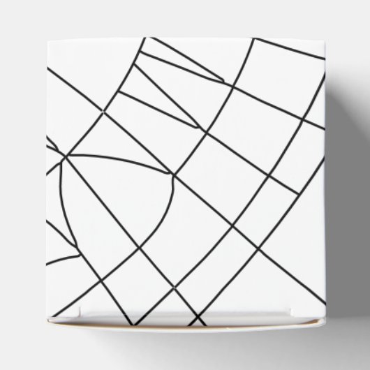 Geometric Mandala Pattern Bedankdoosjes (Bovenkant)