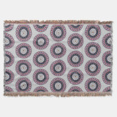  Geometric Mandala Pattern Deken (Voorkant)