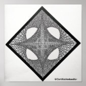 Geometric Mandala Poster (Voorkant)