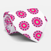 Geometric Mandala Stropdas (Opgerold)