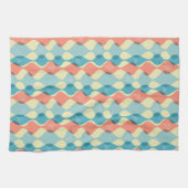 Geometric, Mod, Retro, Mid Century Modern gerecht Theedoek (Horizontaal)