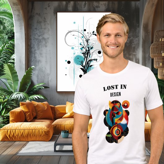 Geometric Modern Art – Abstract for Creative Minds T-shirt