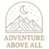 Geometric Mountain & Moon Adventure T-Shirt – Deep