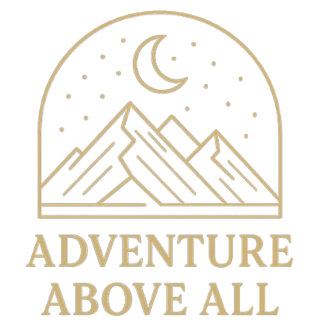 Geometric Mountain & Moon Adventure T-Shirt – Deep