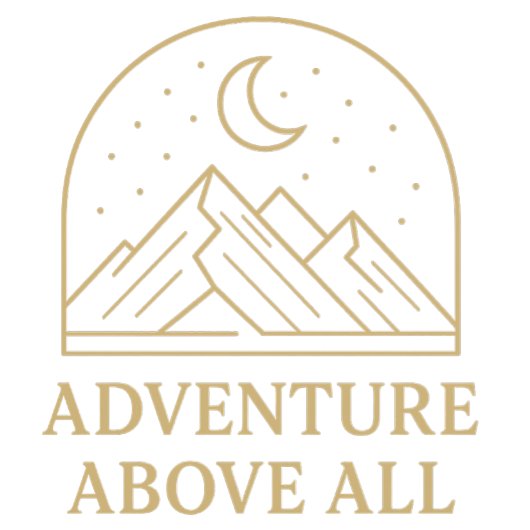 Geometric Mountain & Moon Avontuur T-Shirt – Diep