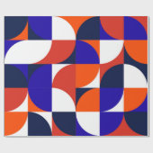 Geometric mural background. Modern & vibrant com Cadeaupapier (Vlak)