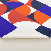 Geometric mural background. Modern & vibrant com Sherpa Deken (3/4)