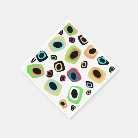 Geometric Napkins uit de middeleeuwen Servet (Hoek)