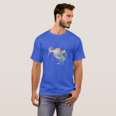 Geometric NZ Kiwi Bird T-Shirt (Voorkant volledig)