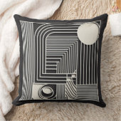 Geometric Orbit Lines Kussen (Deken)