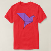 Geometric Origami Bird 4 T-shirt (Design voorkant)