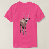 Geometric Oryx T-shirt (Design voorkant)