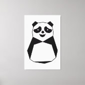Geometric Panda Canvas Afdruk (Voorkant)