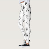Geometric Panda Leggings (Links)