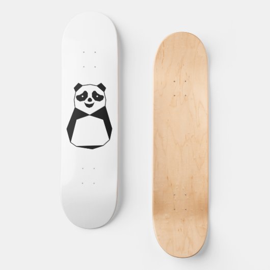 Geometric Panda Persoonlijk Skateboard (Voorkant)
