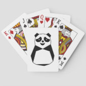 Geometric Panda Pokerkaarten (Achterkant)