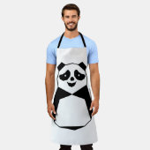 Geometric Panda Schort (Gedragen)