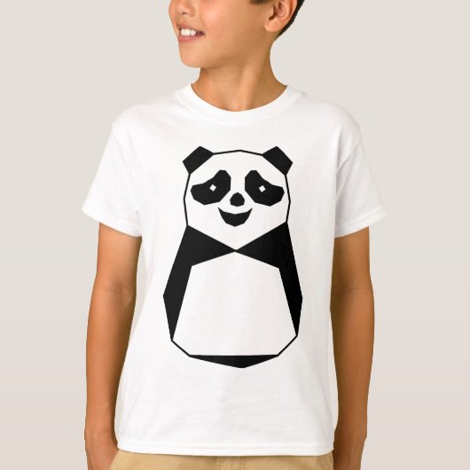 Geometric Panda T-shirt (Voorkant)