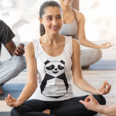 Geometric Panda Tanktop