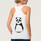 Geometric Panda Tanktop (Achterkant)