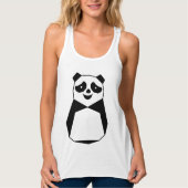 Geometric Panda Tanktop (Voorkant)