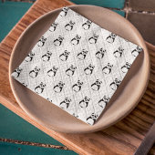 Geometric Panda Tissuepapier