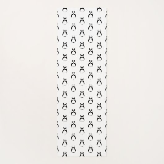 Geometric Panda Yogamat (Achterkant)