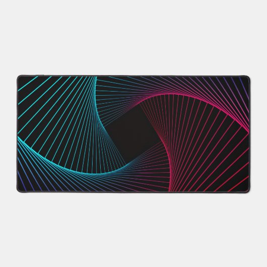 Geometric Pattern Art Desk Mat (Voorkant)