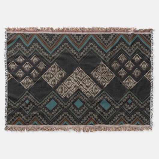 Geometric Pattern  Deken (Voorkant)