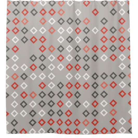 Geometric pattern design abstract, art, background douchegordijn (Voorkant)