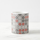 Geometric pattern design abstract, art, background koffiemok (Center)