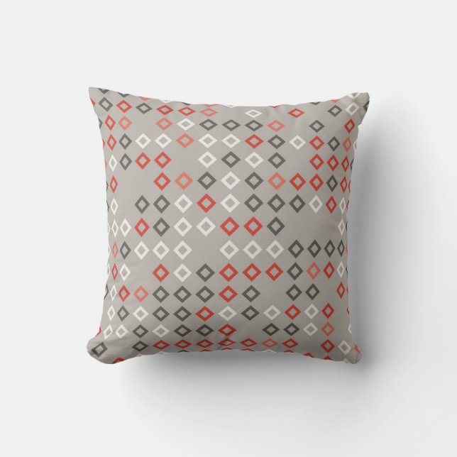Geometric pattern design abstract, art, background kussen (Voorkant)