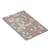 Geometric pattern design abstract, art, background notitieboek (Rechterzijde)