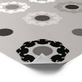 Geometric pattern design abstract, art., grafiek poster (Hoek)