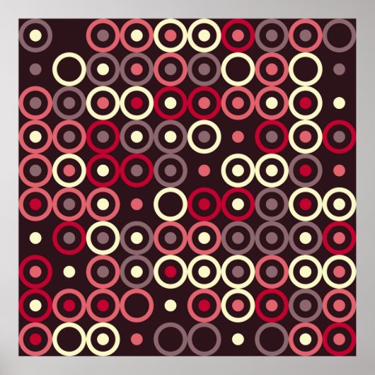 Geometric pattern design abstract, art., grafiek poster (Voorkant)