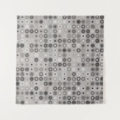 Geometric pattern design abstract, art., grafiek wandkleed (Voorkant (horizontaal))